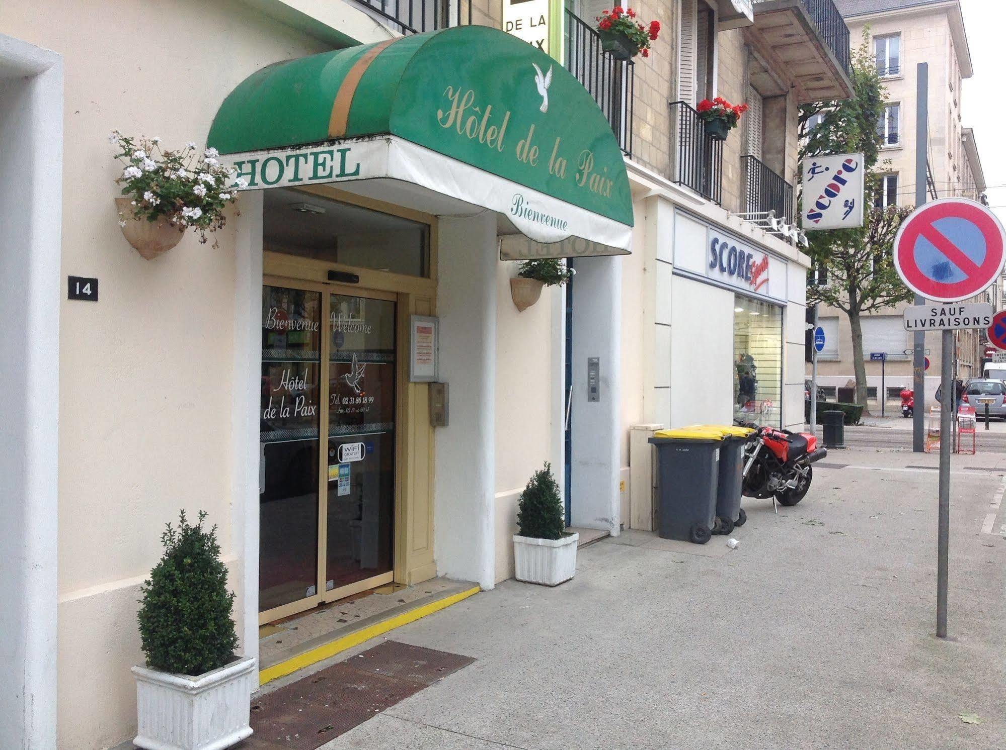 Hotel De La Paix Caen Zewnętrze zdjęcie